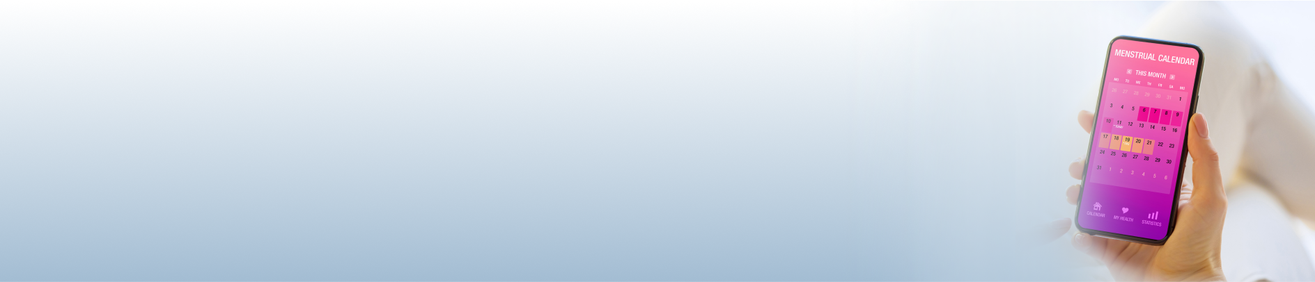 Banner mit Handy