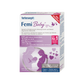 Man sieht die Vorderseite des Produktes Femi Baby® von tetesept. Speziell auf Kinderwunsch, Schwangerschaft und Stillzeit abgestimmte Nährstoffe in der Monatspackung. Die Nr.1 von Schwangerschafts- und Frauenvitaminen.